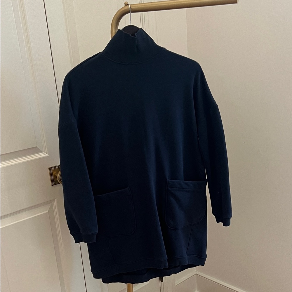 Pomander Place Women's Navy Long Sleeve Dress